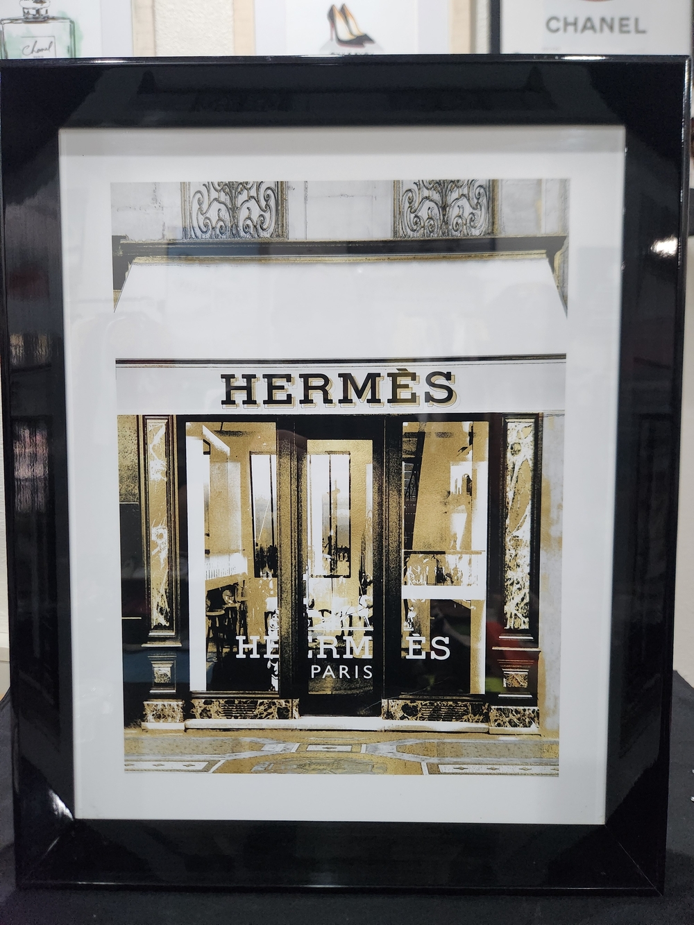 Hermes Storefront Print